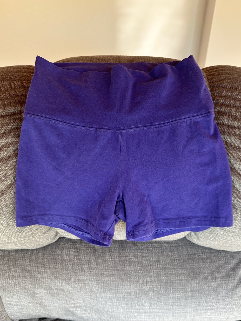 TNA Aritzia Purple High Rise Short Shorts XS